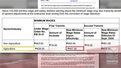 minimum wage davao del norte 2024|P19 daily minimum wage hike approved in Davao Region .